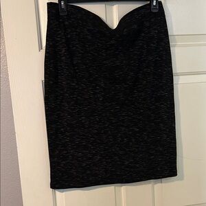 Apt. 9 Black and Gray Pencil Skirt